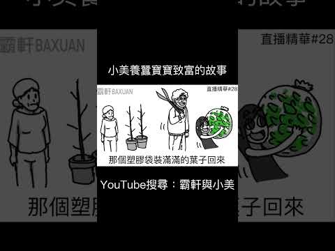 小美養蠶寶寶致富的故事｜霸軒與小美 Baxuan & Mei thumbnail