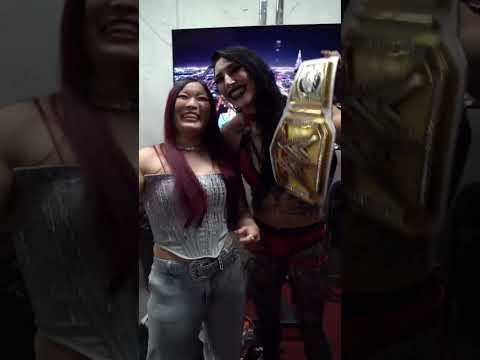 RHIYO FOREVER. 🖤 #WWEClash thumbnail