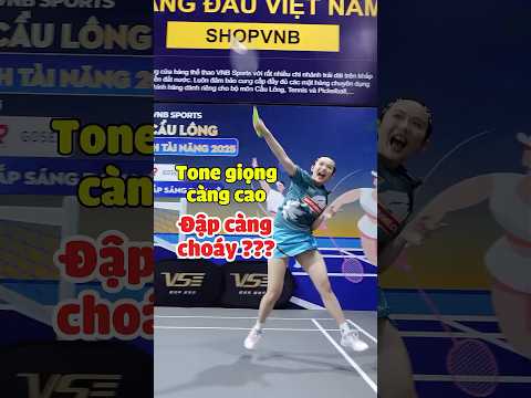 Tone càng cao đập càng chiến ??? #vnb #badminton #caulong #shortsvideo #shorts thumbnail
