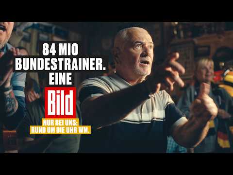 BILD-WM-Spot 2026: 84 Mio. Bundestrainer. Eine BILD. thumbnail