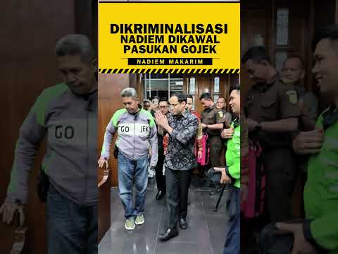 Nadiem Diduga Dikriminalisasi? Driver Gojek Sampai Kawal di Sidang! #hukumindonesia #beritaterkini thumbnail