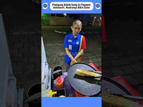 Pedagang Kebab Iseng ke Pegawai Indomaret, Reaksinya Bikin Salut thumbnail