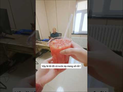 Khi bố tôi muốn uống nước ép dưa hấu thumbnail