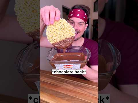 How to make the best CHOCOLATE NOODLES for your brother?😅❤️🍫| CHEFKOUDY thumbnail