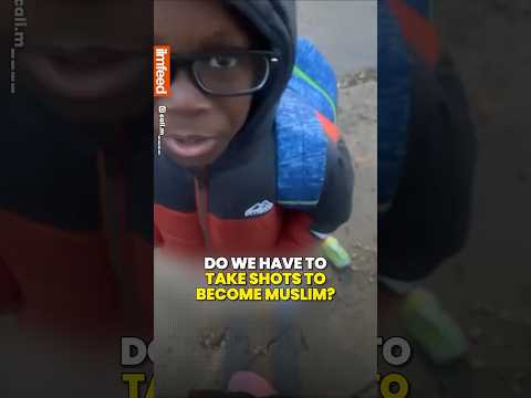 He wants to become Muslim 😊 thumbnail