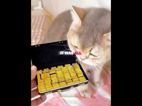 She followed her cat and found gold everywhere. #usa#shorts thumbnail