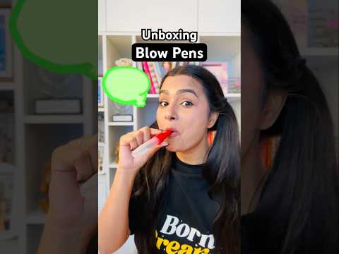 Unboxing Blow Pen? #crafteraditi #youtubepartner #shorts #youtubeshorts #unboxing @CrafterAditi thumbnail