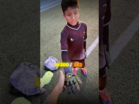 Real goalkeepers don't need fancy gloves! 🧤⛔️ thumbnail