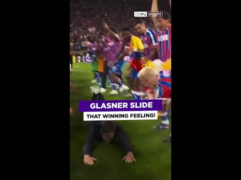 Oliver Glasner sliding into European history! 🙌 #beINSPORTS #beINUECL #UECL #shorts thumbnail