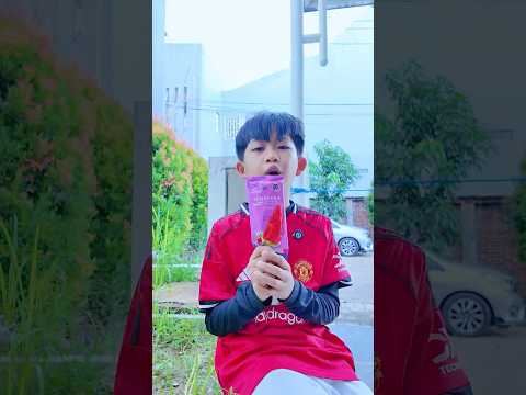 Loh Ko Berubah Jadi Es Krim Apel Semangka #shorts thumbnail