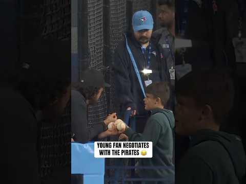 Young Fan Negotiates With The Pirates 🤝 thumbnail