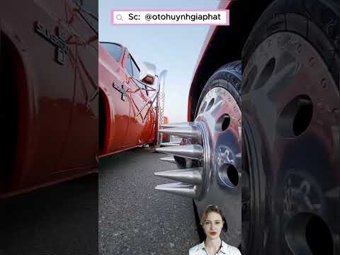 🚗 Xe nào cũng trang bị đinh sắt hết !! #shorts thumbnail