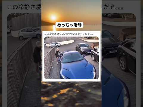 こういう時に冷静な人が一番かっこいい #すごい #おもしろ #バズれ #おすすめ #おもしろ動画 #shorts #海外 thumbnail