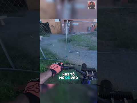 Biker mắc sai lầm khi đi vào tòa nhà bỏ hoang! @JohnCue21    #shorts thumbnail