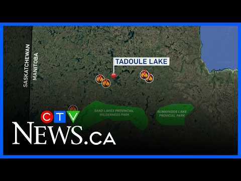 Manitoba communities battling wildfires thumbnail