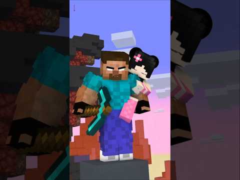 Help Herobrine Build Giant Pet #shorts #minecraft #mysterybedrock  #aphmau #helpherobrine #trending thumbnail