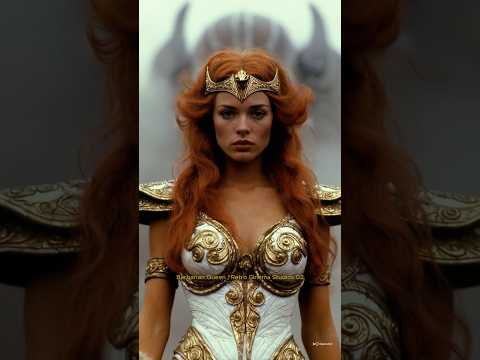 Dying World Barbarian Queen Teela — He-Man & Conan Inspired | 1980s Retro Fantasy Visual thumbnail