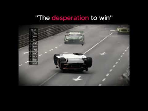 The desperation to win ...?! #automobile #caredit #racing #edit #crash #race thumbnail