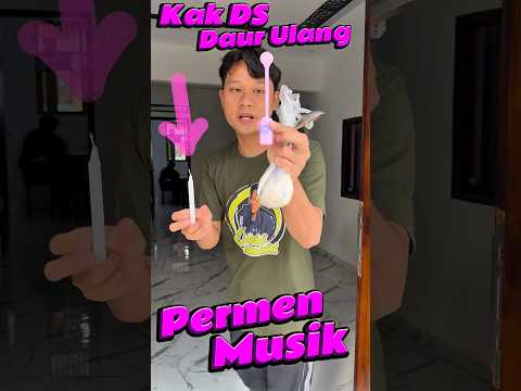 Kak DS daur ulang Permen Musik #comedy #minivlog #anakdesa #permen #musik thumbnail
