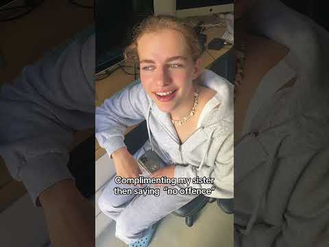 "NO OFFENSE" prank on my sister... thumbnail