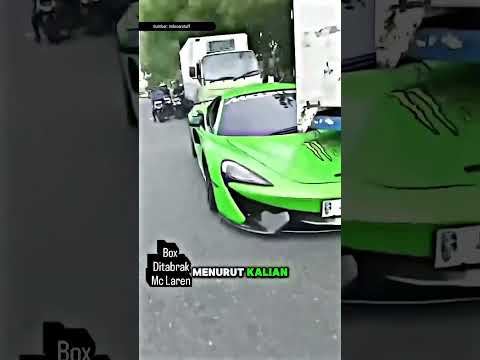 Detik Detik McLaren Tabrak Truk yang Berhenti Mendadak‼️ thumbnail