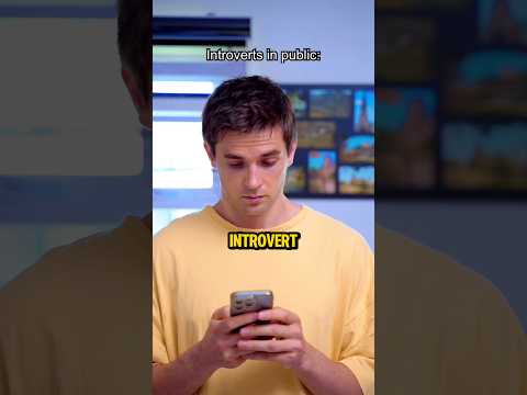 Perjuangan yang Hanya Dipahami Orang Introvert❗😅 #shorts thumbnail