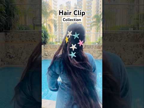 My Hair Clips Collection ? #crafteraditi #collection #shorts #unboxing #hairclip @CrafterAditi thumbnail