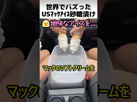 世界でバズった砂糖漬けマックアイス thumbnail