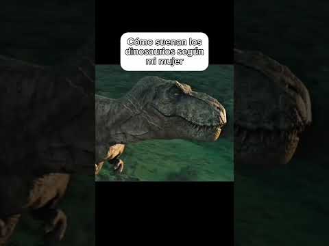 Cómo suenan los DINOSAURIOS 🦖 #shorts thumbnail