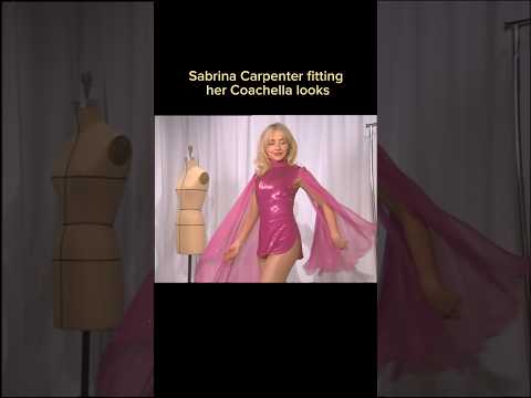 Sabrina Carpenter fitting her #Coachella looks thumbnail