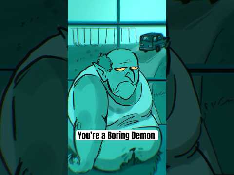 Average Life of Boring Demon #animation #shorts #dnd thumbnail