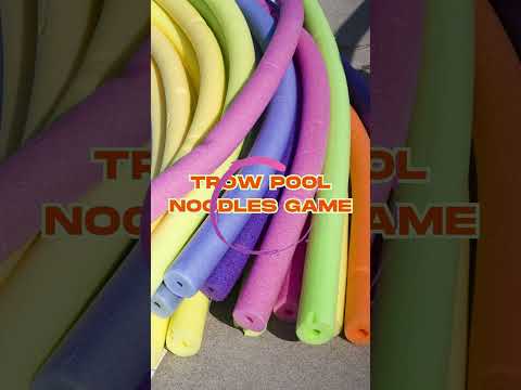 Unleash Your Imagination! #amazing Pool Noodle Challenges for Kids! ✨?#shorts  #2winners #poolnoodle thumbnail