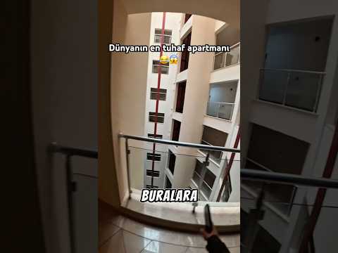 Dünyanın en tuhaf apartmanında mahsur kaldım 😱😂 #shorts #viral #keşfet #reels #tiktok #kurye #fyp thumbnail