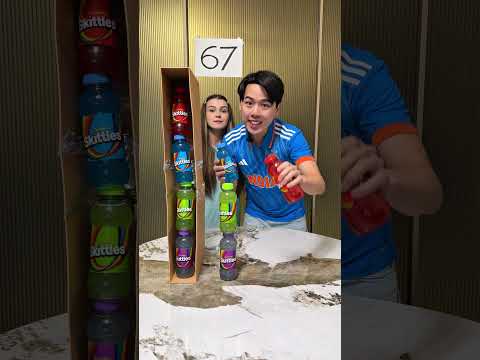 GUESS SKITTLES DRINK!🥤 thumbnail