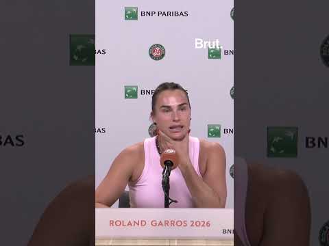 Aryna Sabalenka, numéro un mondiale, interrogée sur la colère de certains joueurs à Roland-Garros. thumbnail