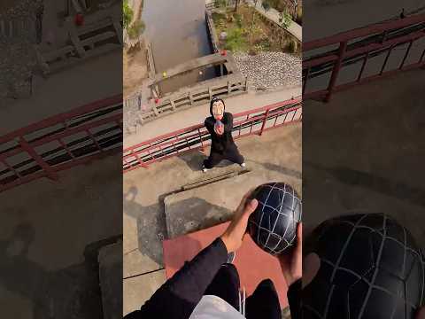 Angry Spider Man Fake 🥵🤬Part 34.0 #spiderman #parkour #pov  #funny #bubblesgangz thumbnail