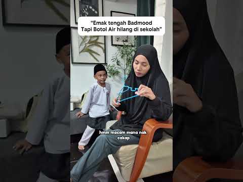 Kalau salah langkah emak jadi singa #funny #comedy thumbnail