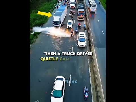 A Truck Driver Helped Everyone On The Road ❤️ thumbnail