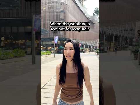 When the weather is too hot for long hair.. thumbnail