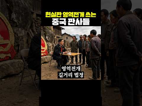 현실판 영역전개 쓰는 중국 판사들 thumbnail