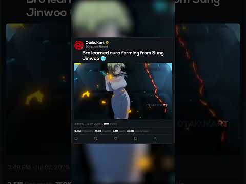 Bro learned aura farming from Sung Jinwoo ? #anime #animeshorts #animememes #animeedits #shorts thumbnail