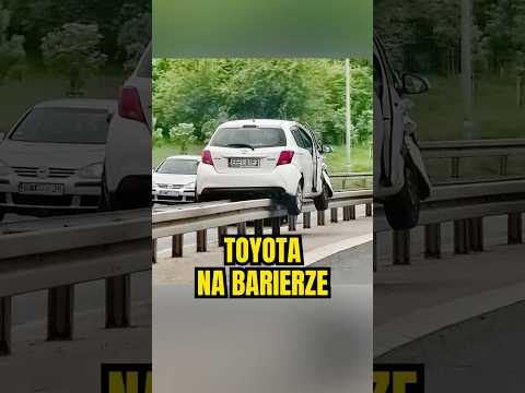 Toyota zawisła na barierze ? #jawor #bolkow #dolnoslaskie #piracidrogowi #toyota thumbnail