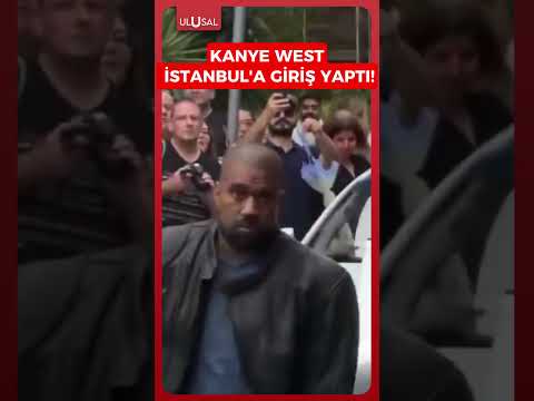 Ünlü şarkıcı Kanye West konser vermek üzere İstanbul'da #shorts #keşfet #istanbul #kanyewest thumbnail