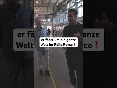 er fährt um die ganze Welt im Rolls Royce❗️ #hamidmossadegh #autohandel thumbnail