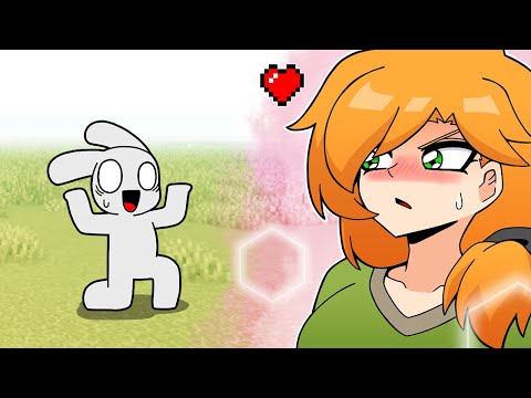 Sims Rabbit break | Minecraft anime thumbnail