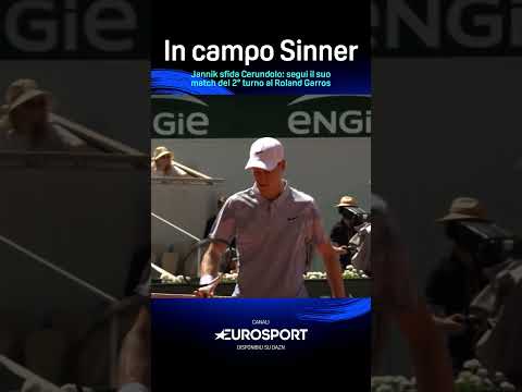 Il primo punto del NUMERO UNO 🎾 Jannik Sinner sfida nel secondo turno l’argentino Cerundolo 🇦🇷 thumbnail