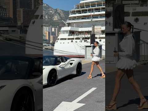 Fitgirl and Ferrari #monaco #millionaire #luxury #life thumbnail