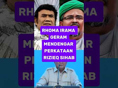 RHOMA IRAMA GERAM MENDENGAR PERKATAAN RIZIEQ SIHAB #fypviral #news #trendingshorts #new #indonesia thumbnail
