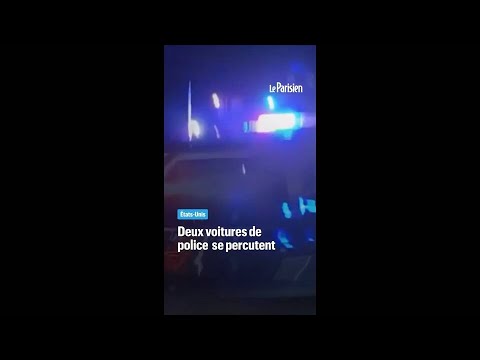 États-Unis : deux voitures de police se percutent thumbnail