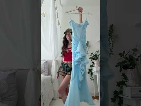 THIS DRESS?😭💗 #dress #wedding #girlhood thumbnail